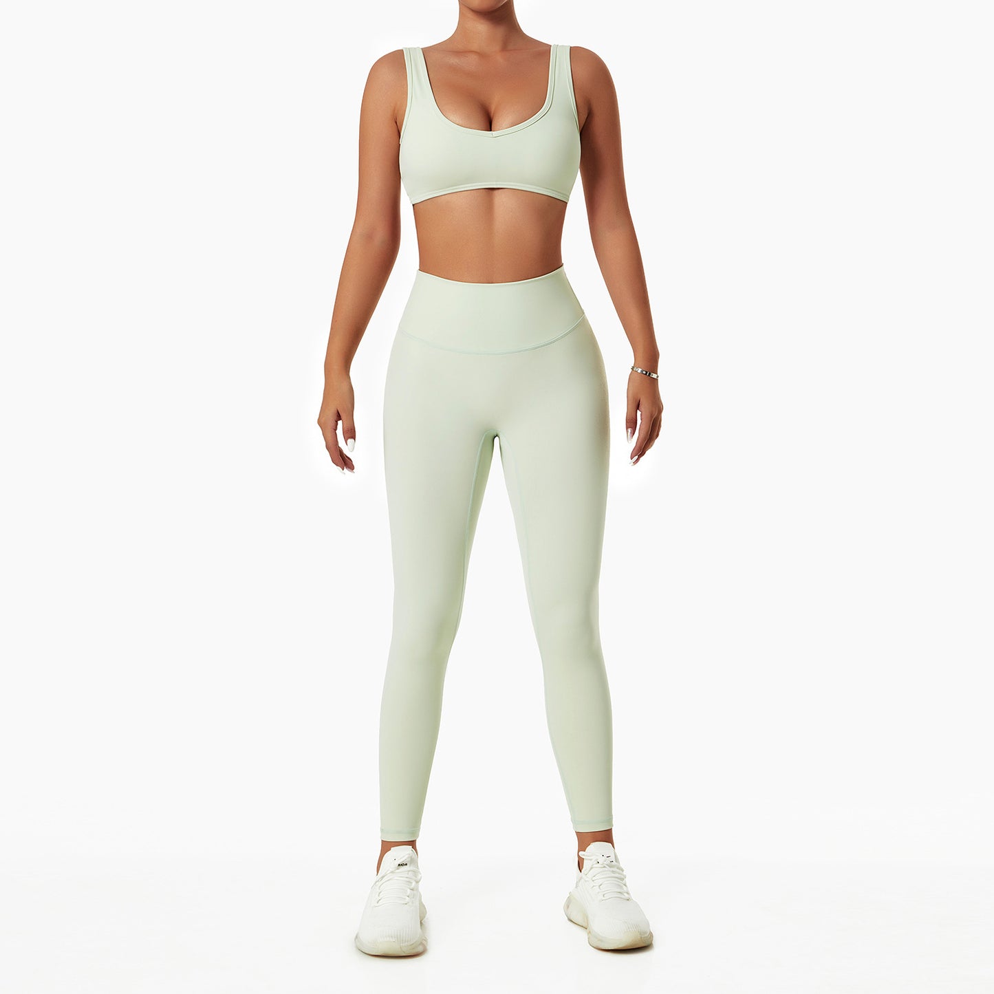 Breathable Sleeveless Fitness Running Pant Suit - Lexury Fitness