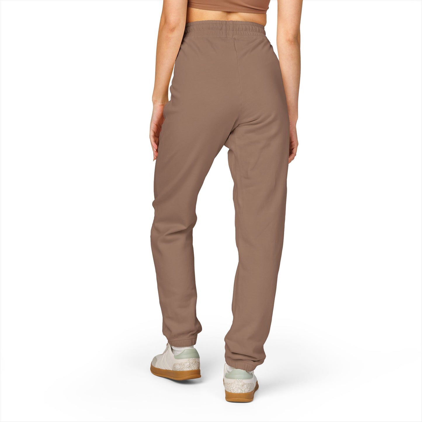 Unisex Drawstring Fleece Sweatpants For Gym