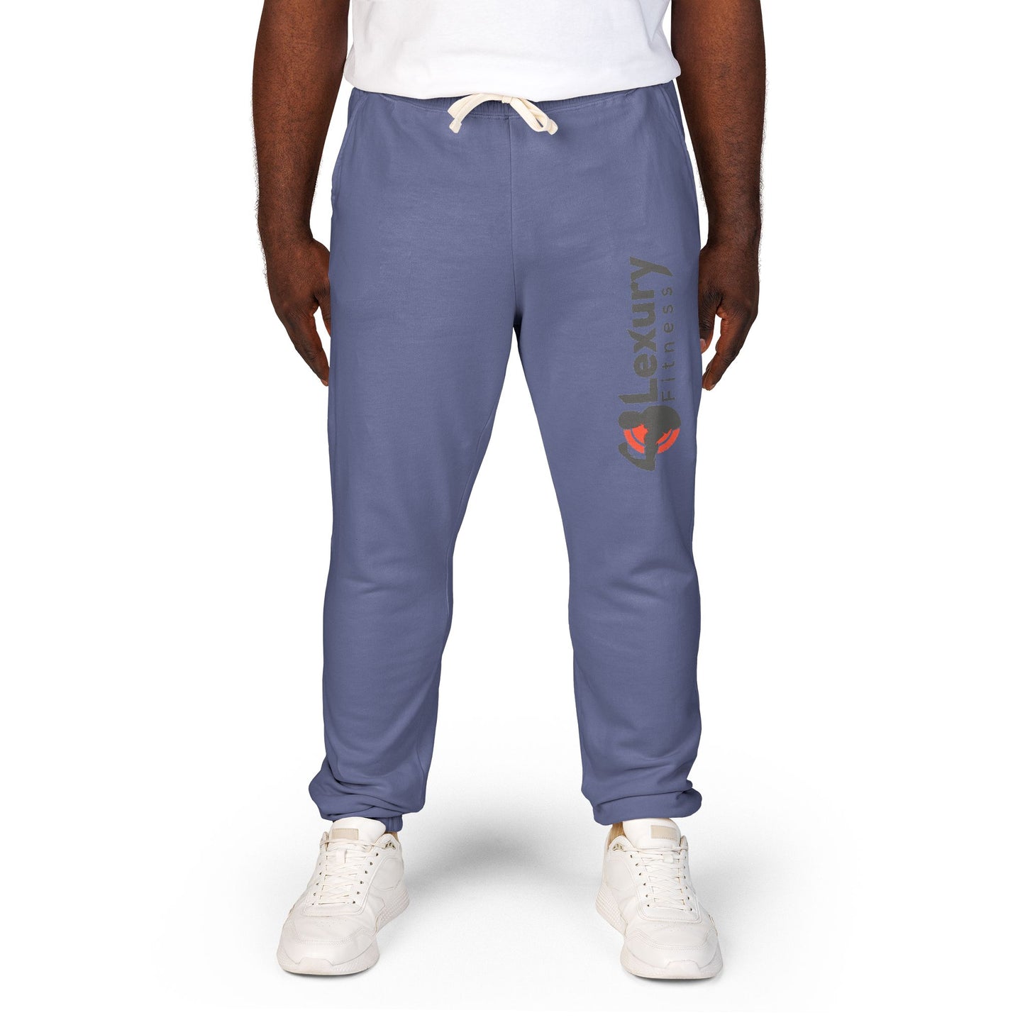 Unisex Drawstring Fleece Sweatpants For Gym
