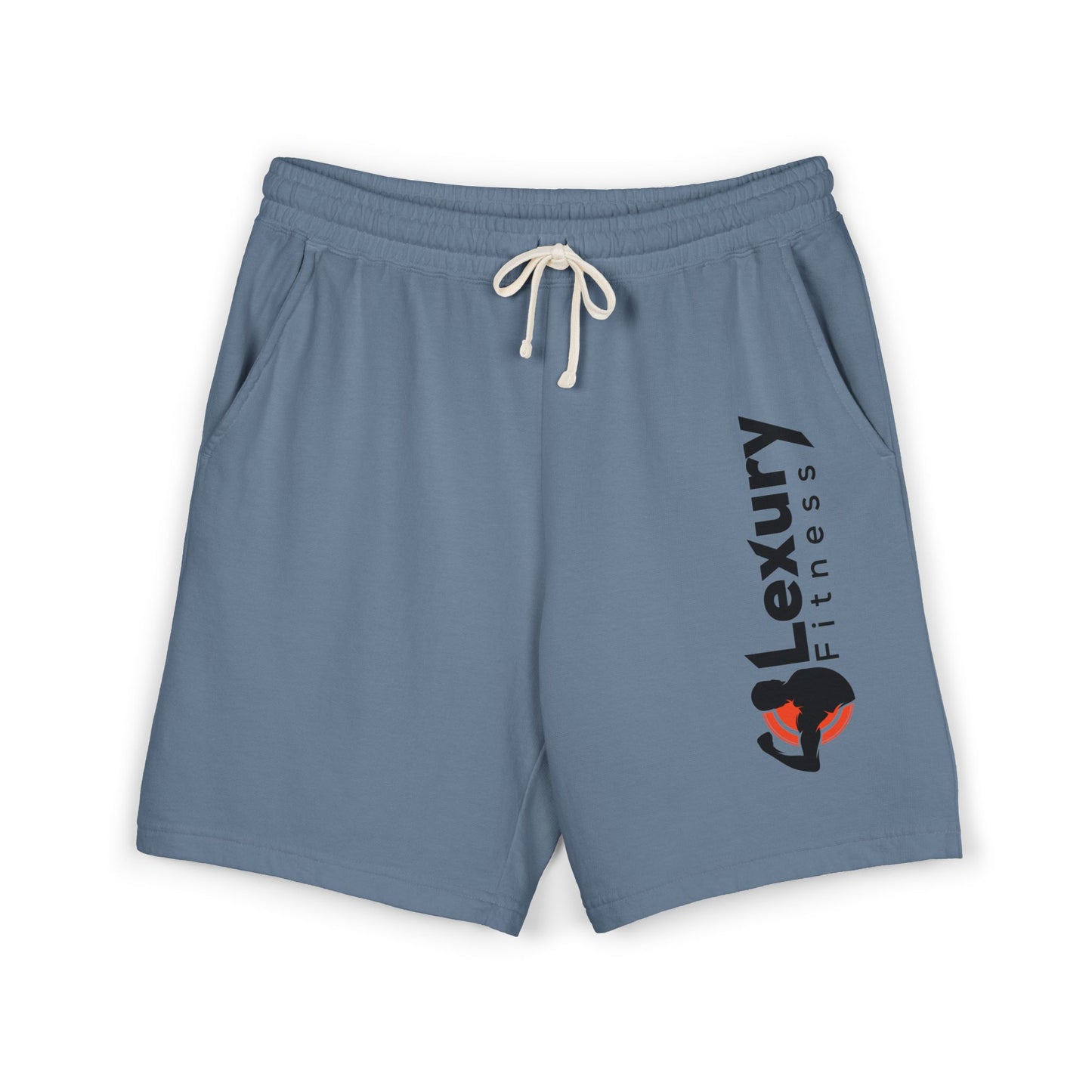 Minimal Drawstring Fitness Fleece Shorts
