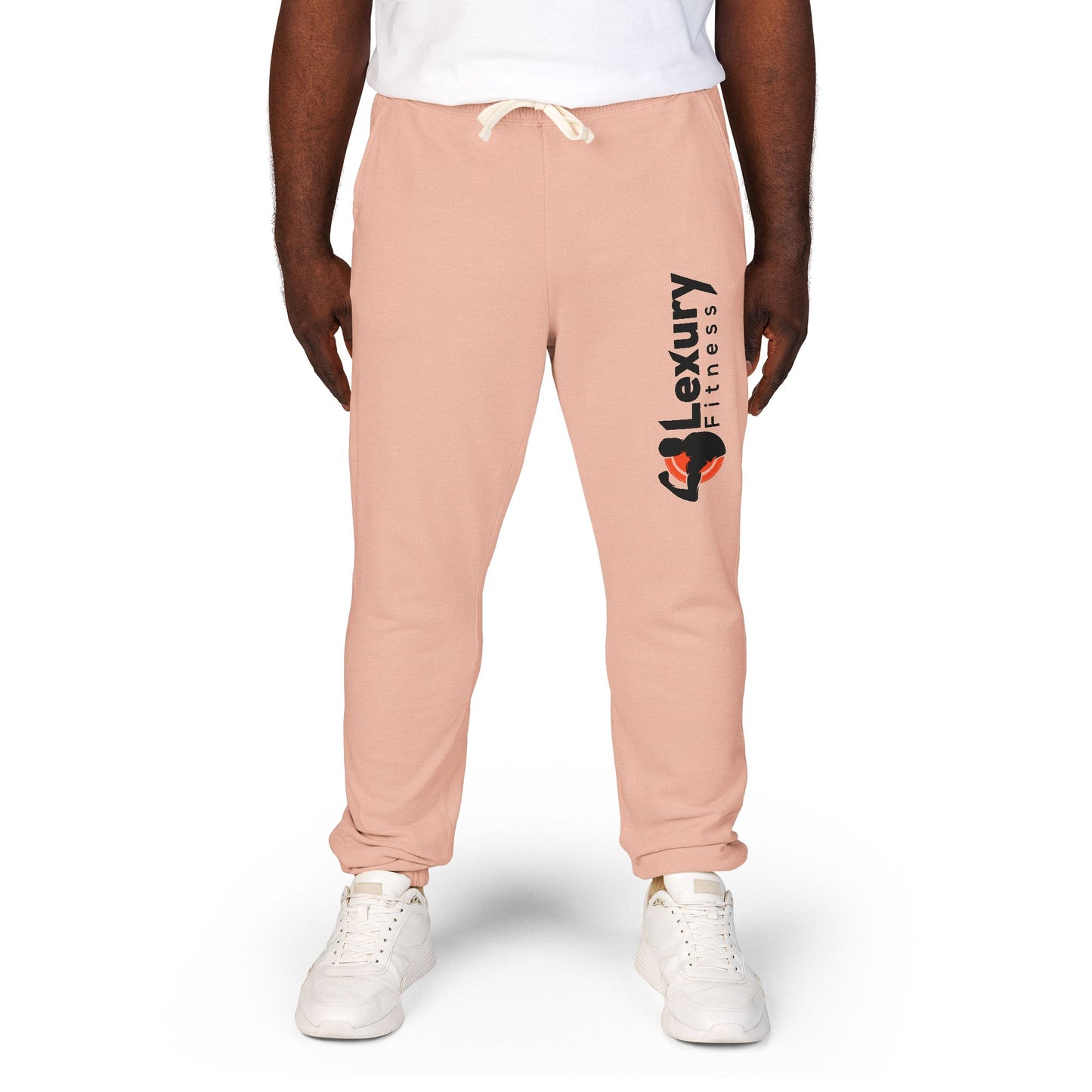 Unisex Drawstring Fleece Sweatpants For Gym
