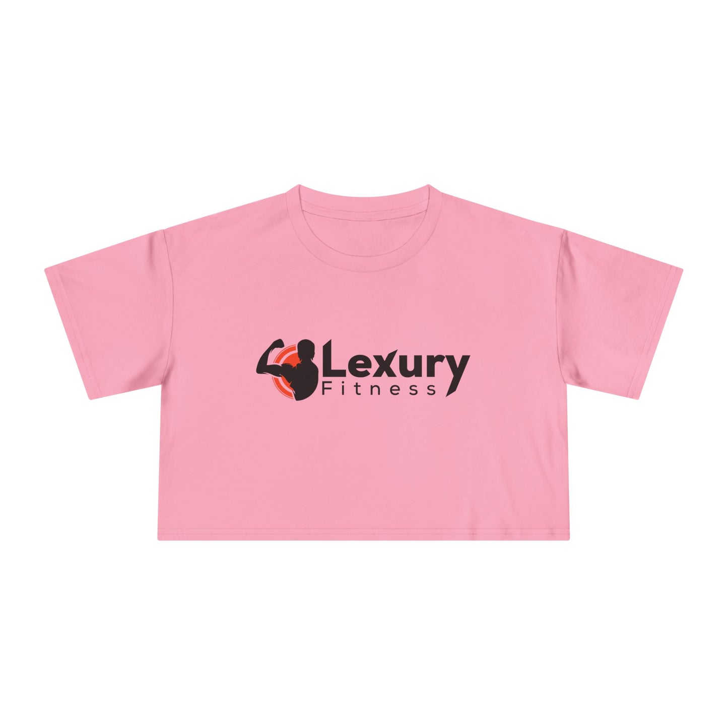 Women's Athletic Fitness Crop Tee