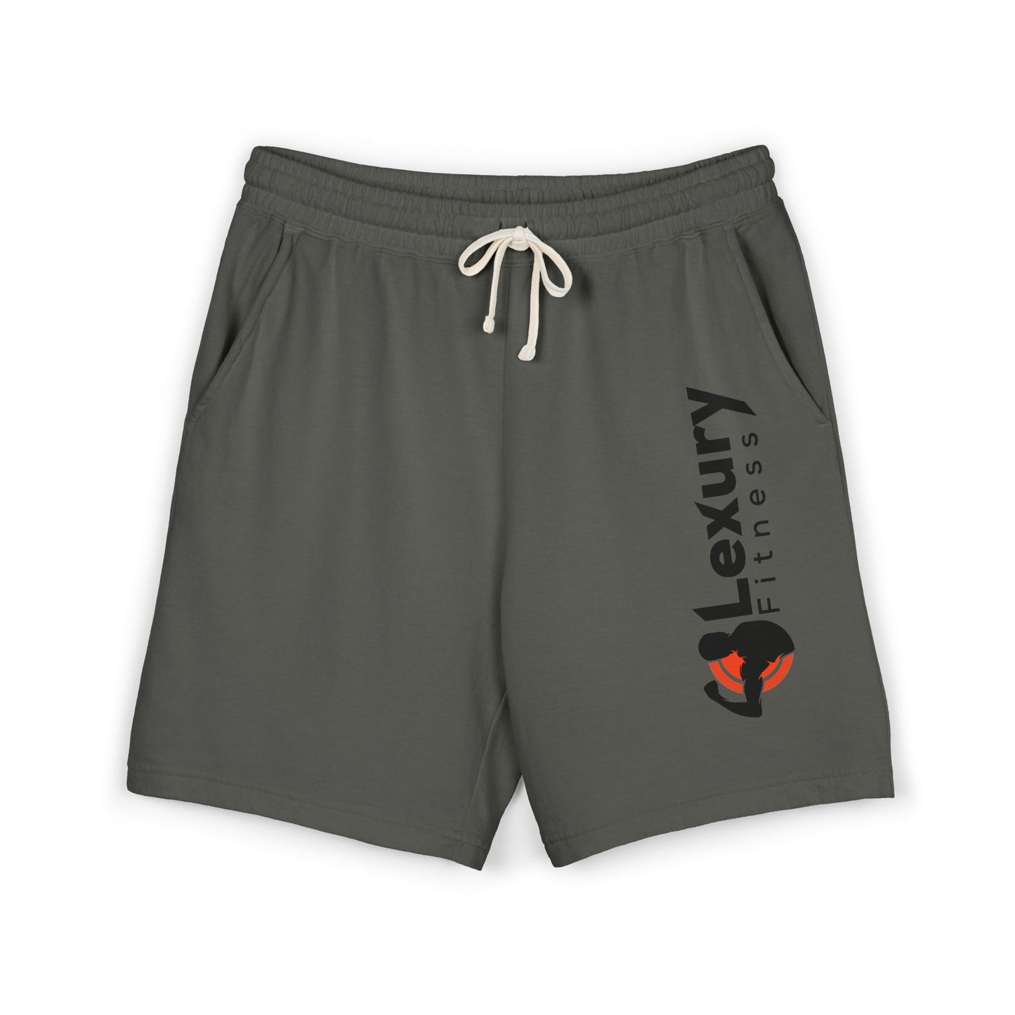 Minimal Drawstring Fitness Fleece Shorts