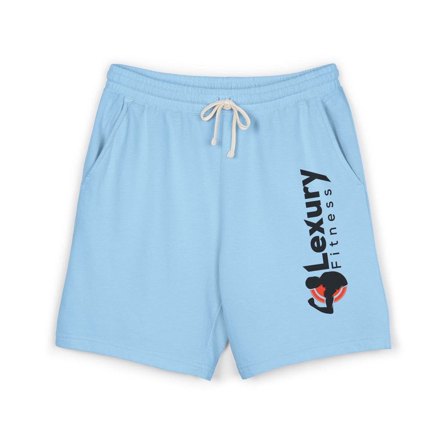 Minimal Drawstring Fitness Fleece Shorts