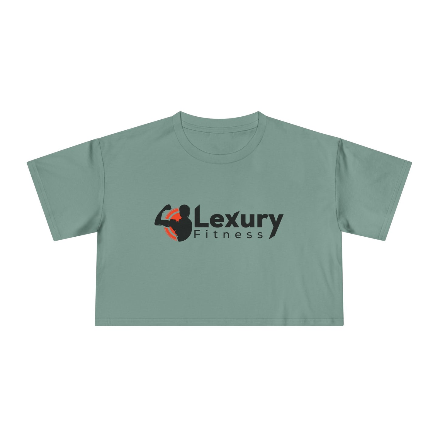 Women's Athletic Fitness Crop Tee