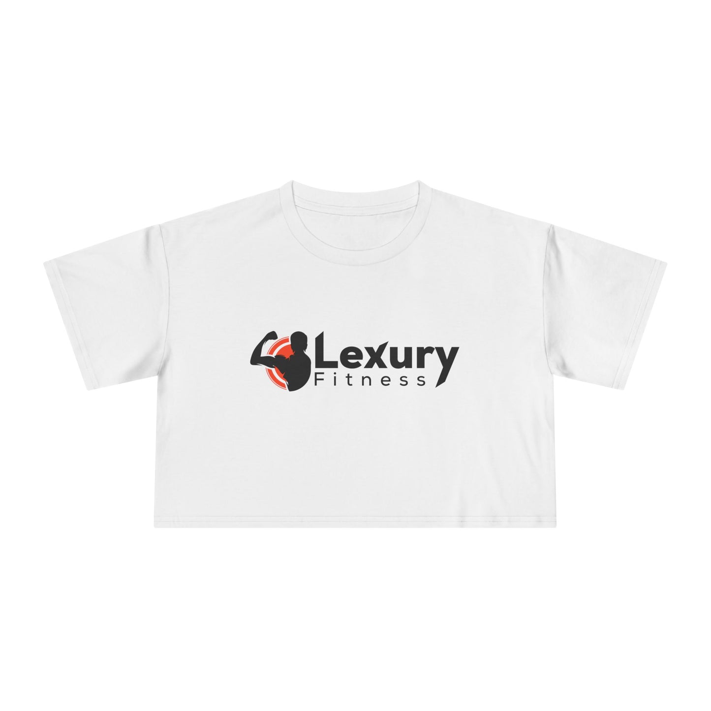 Women's Athletic Fitness Crop Tee
