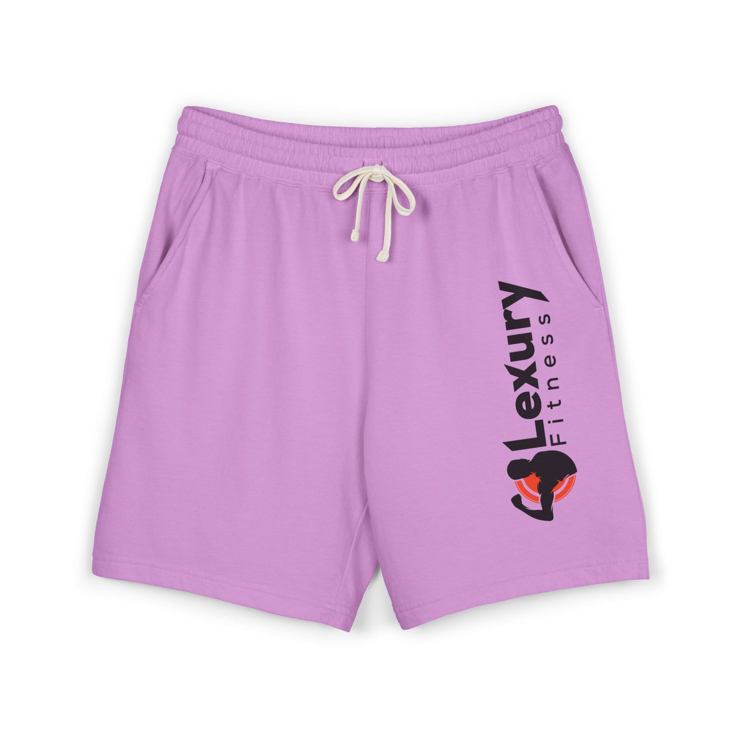 Minimal Drawstring Fitness Fleece Shorts