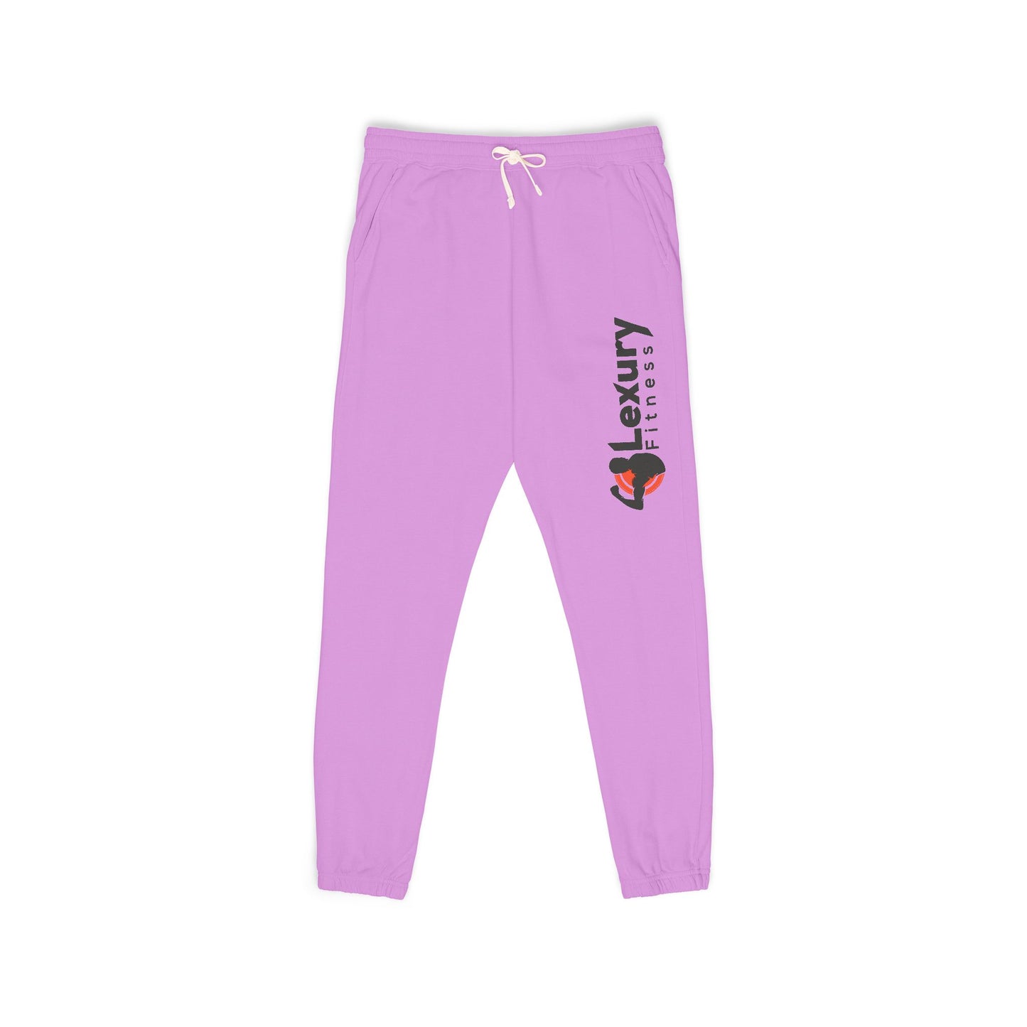Unisex Drawstring Fleece Sweatpants For Gym