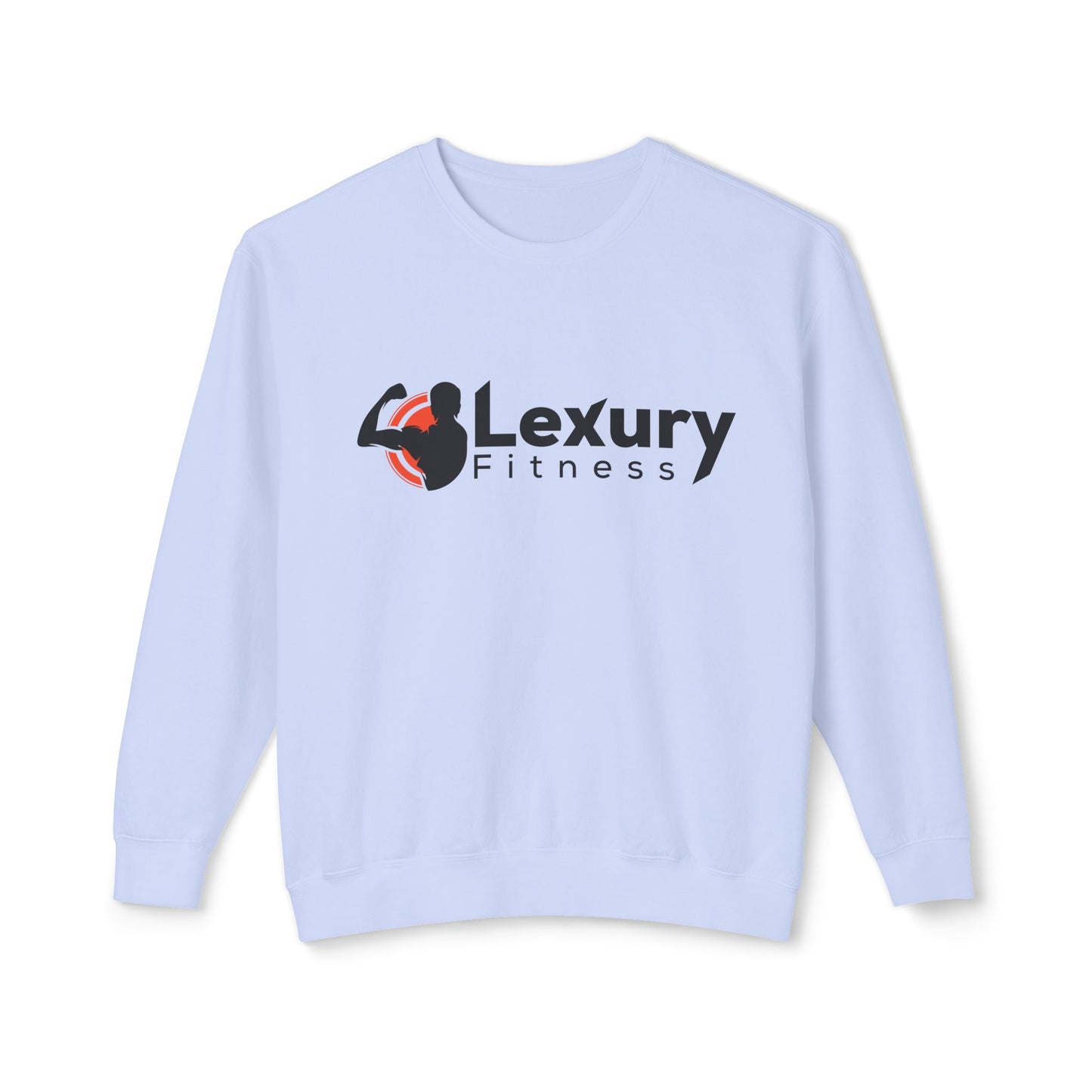 Crewneck Muscle Silhouette Gym Sweatshirt