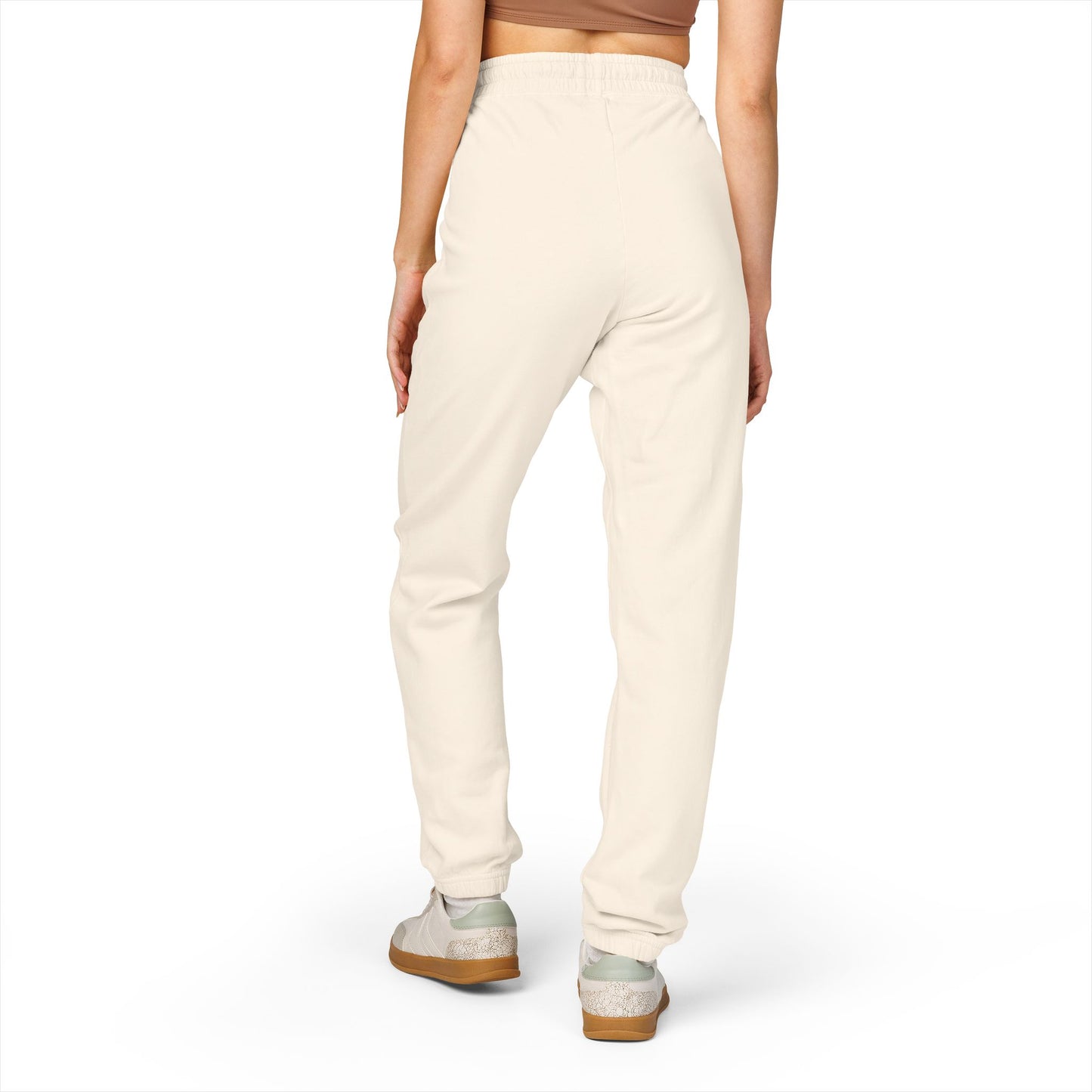 Unisex Drawstring Fleece Sweatpants For Gym