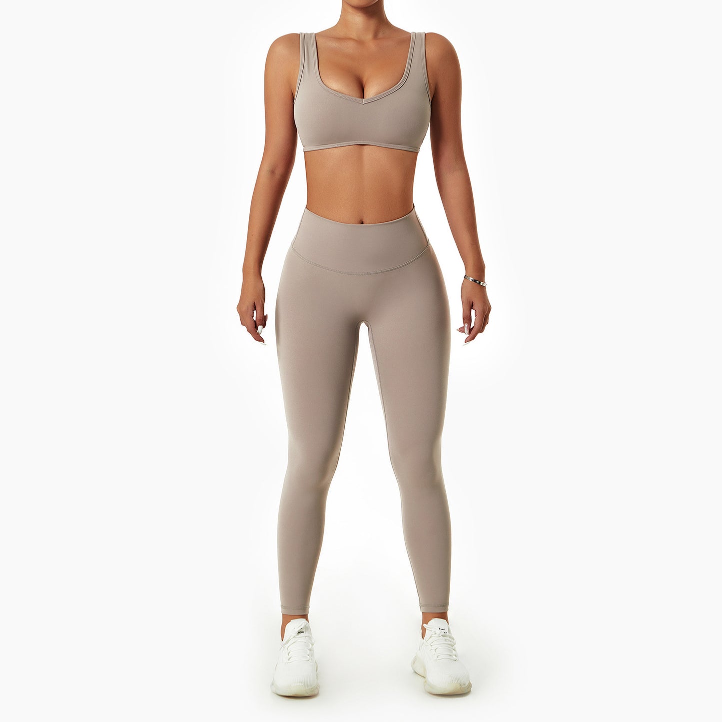 Breathable Sleeveless Fitness Running Pant Suit - Lexury Fitness