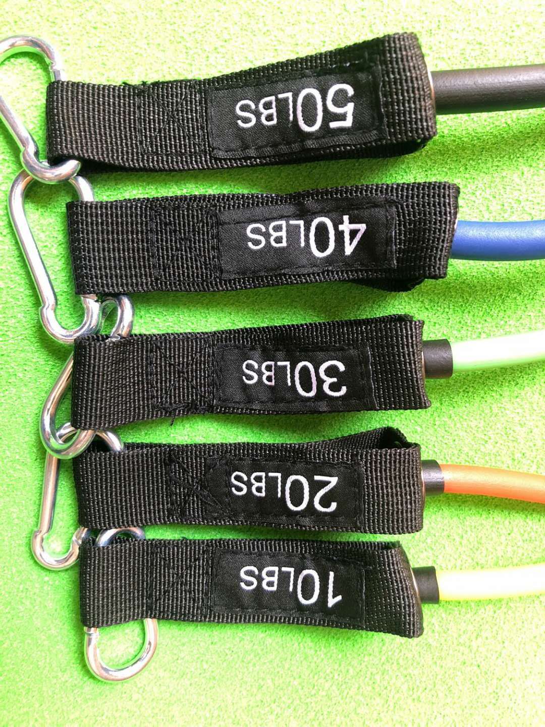 11 Piece Home Tpe Latex Fitness Tensioner Set - Lexury Fitness