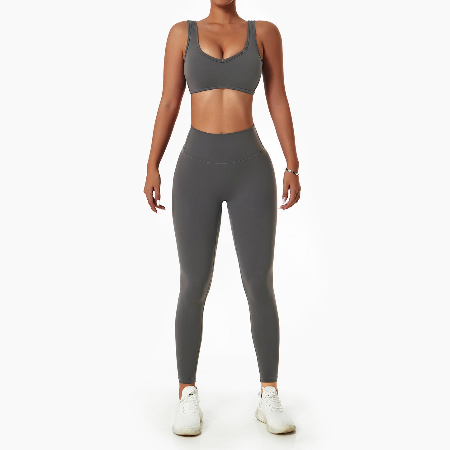 Breathable Sleeveless Fitness Running Pant Suit - Lexury Fitness