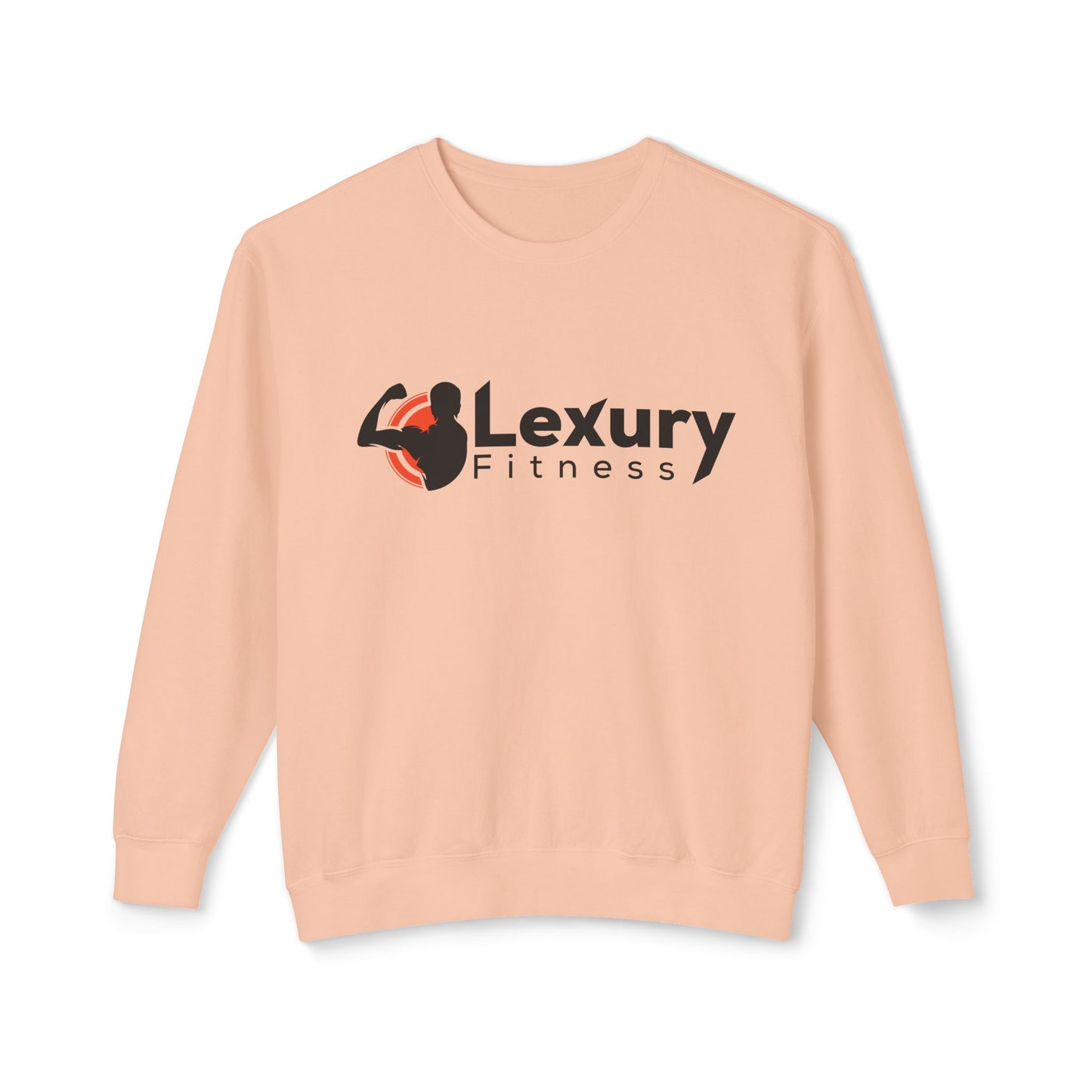 Crewneck Muscle Silhouette Gym Sweatshirt