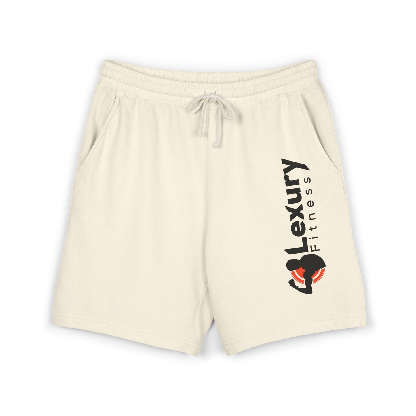 Minimal Drawstring Fitness Fleece Shorts