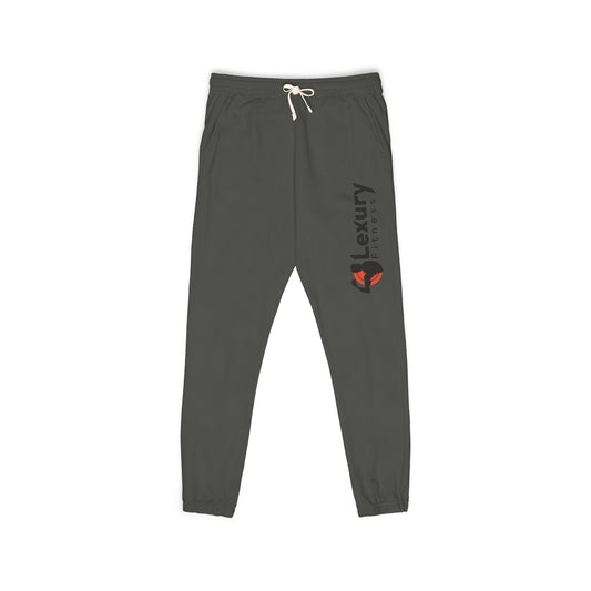 Unisex Drawstring Fleece Sweatpants For Gym