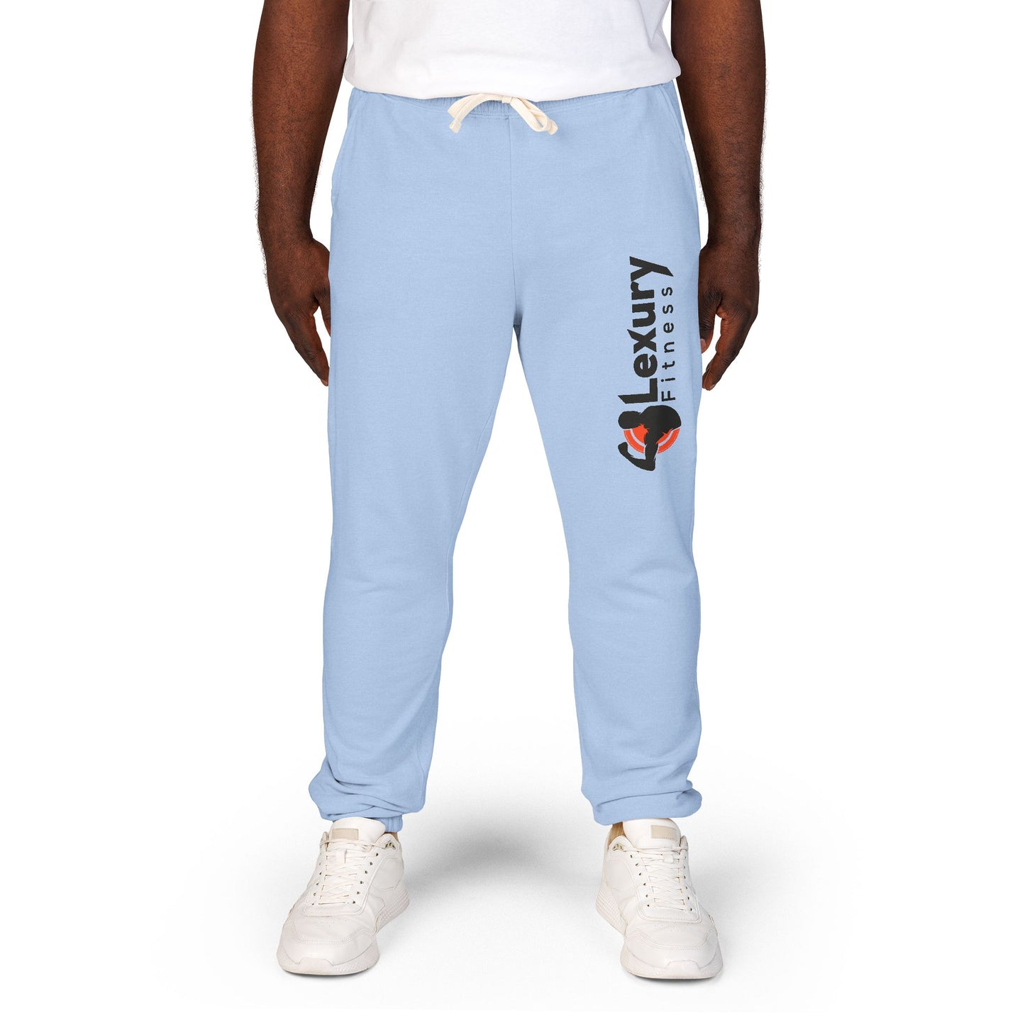 Unisex Drawstring Fleece Sweatpants For Gym