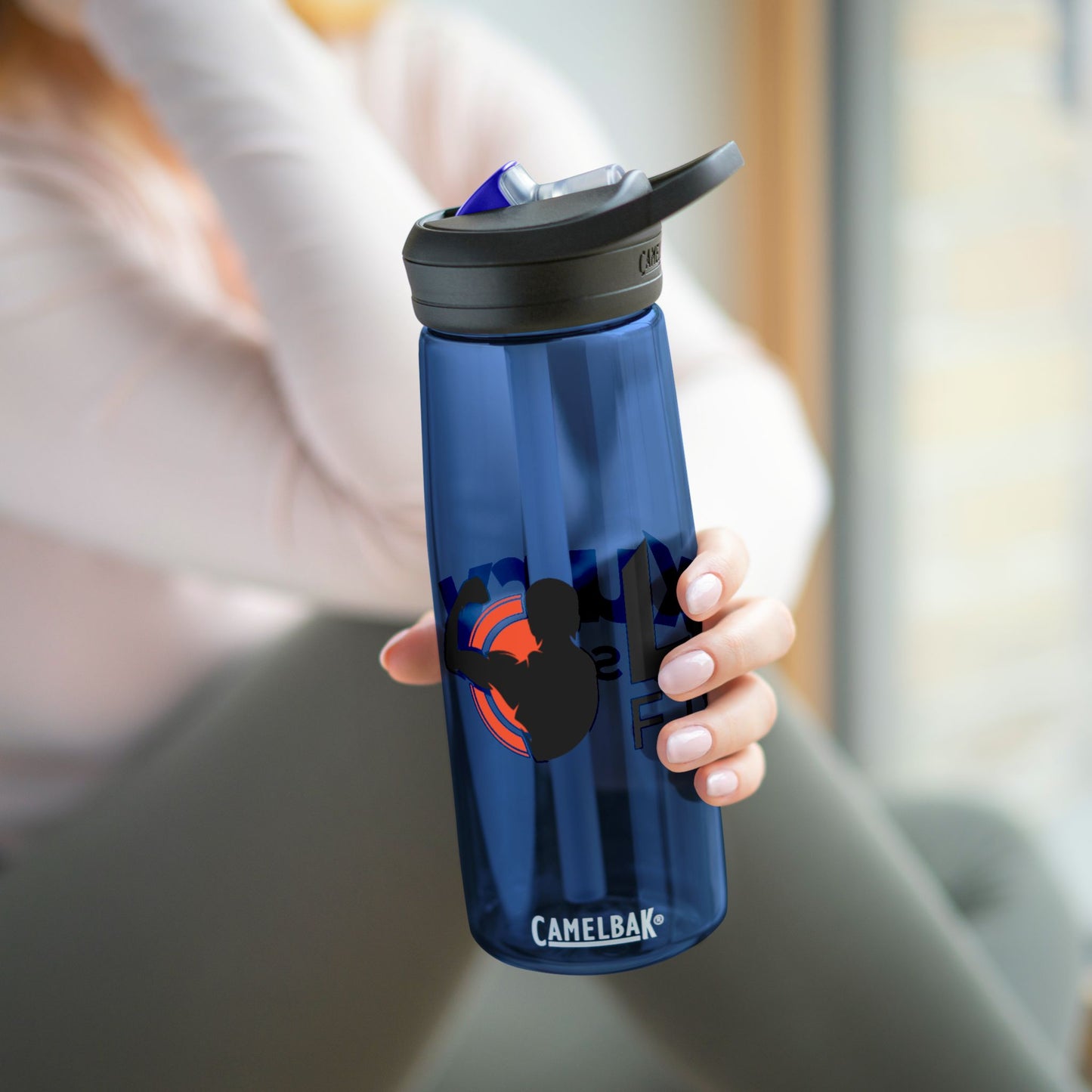 Fitness Tritan Gym Water Bottle with Straw