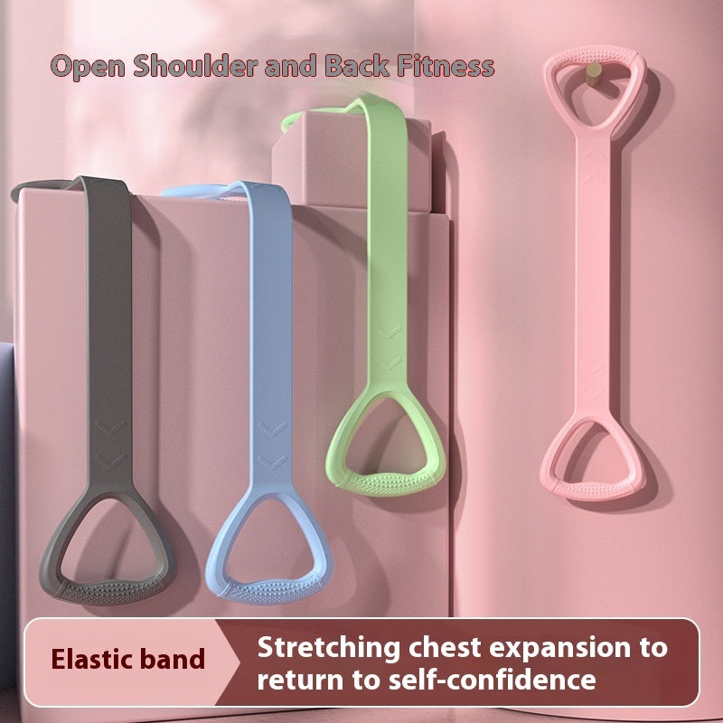 8 Words Chest Expander Yoga Resistance Band - Lexury Fitness