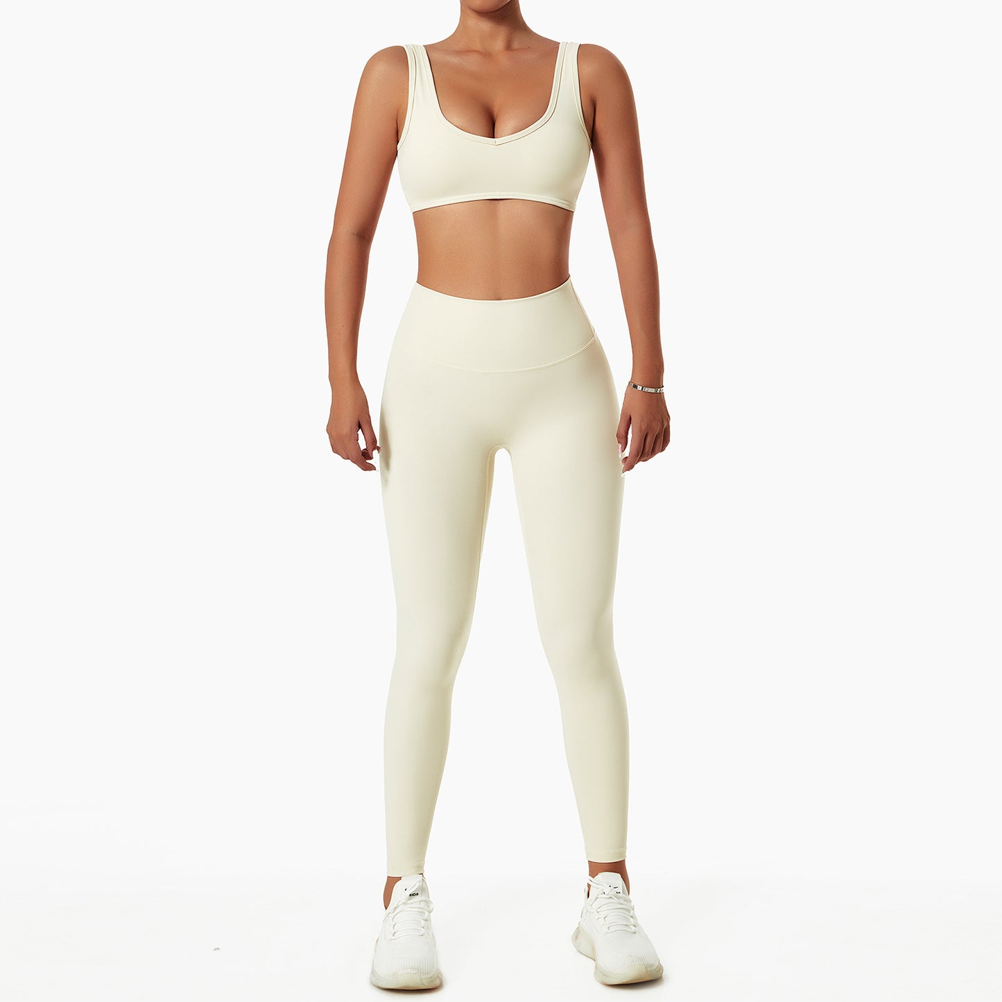 Breathable Sleeveless Fitness Running Pant Suit - Lexury Fitness