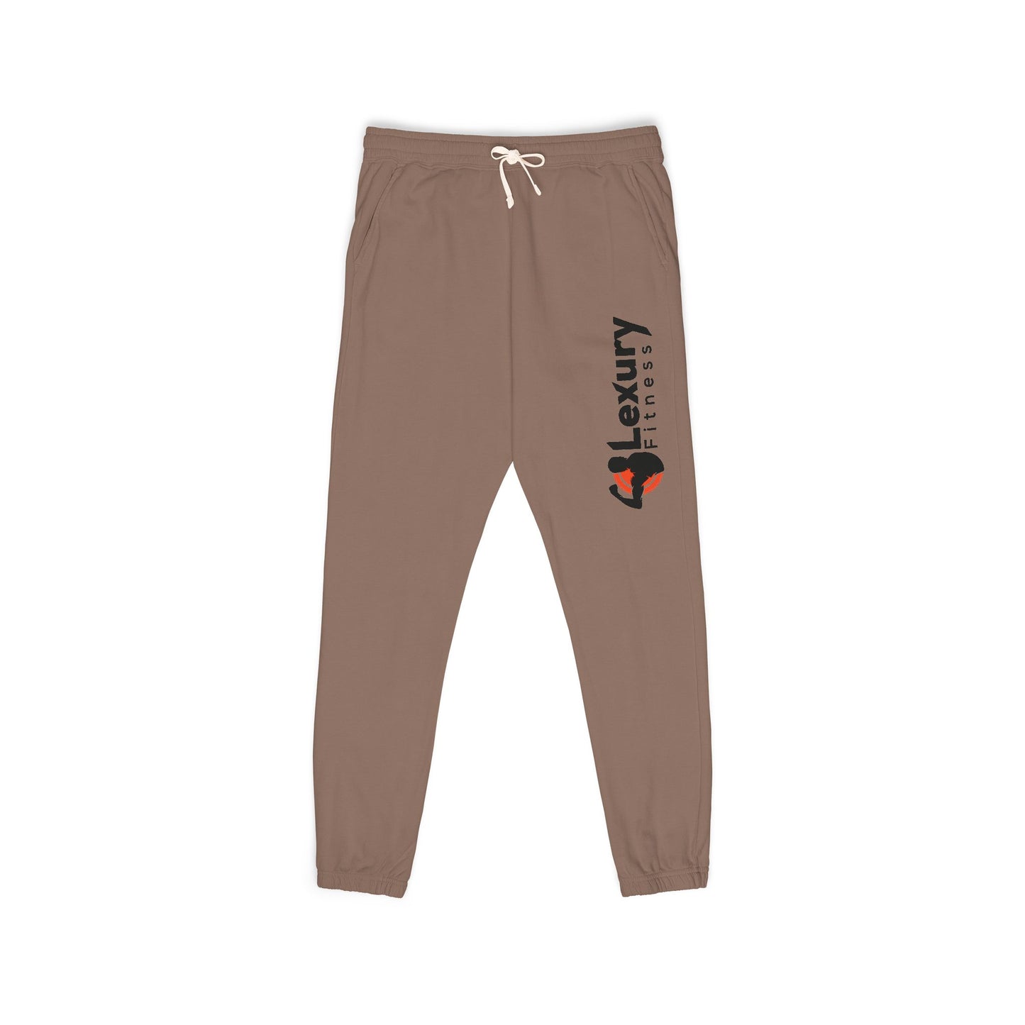 Unisex Drawstring Fleece Sweatpants For Gym