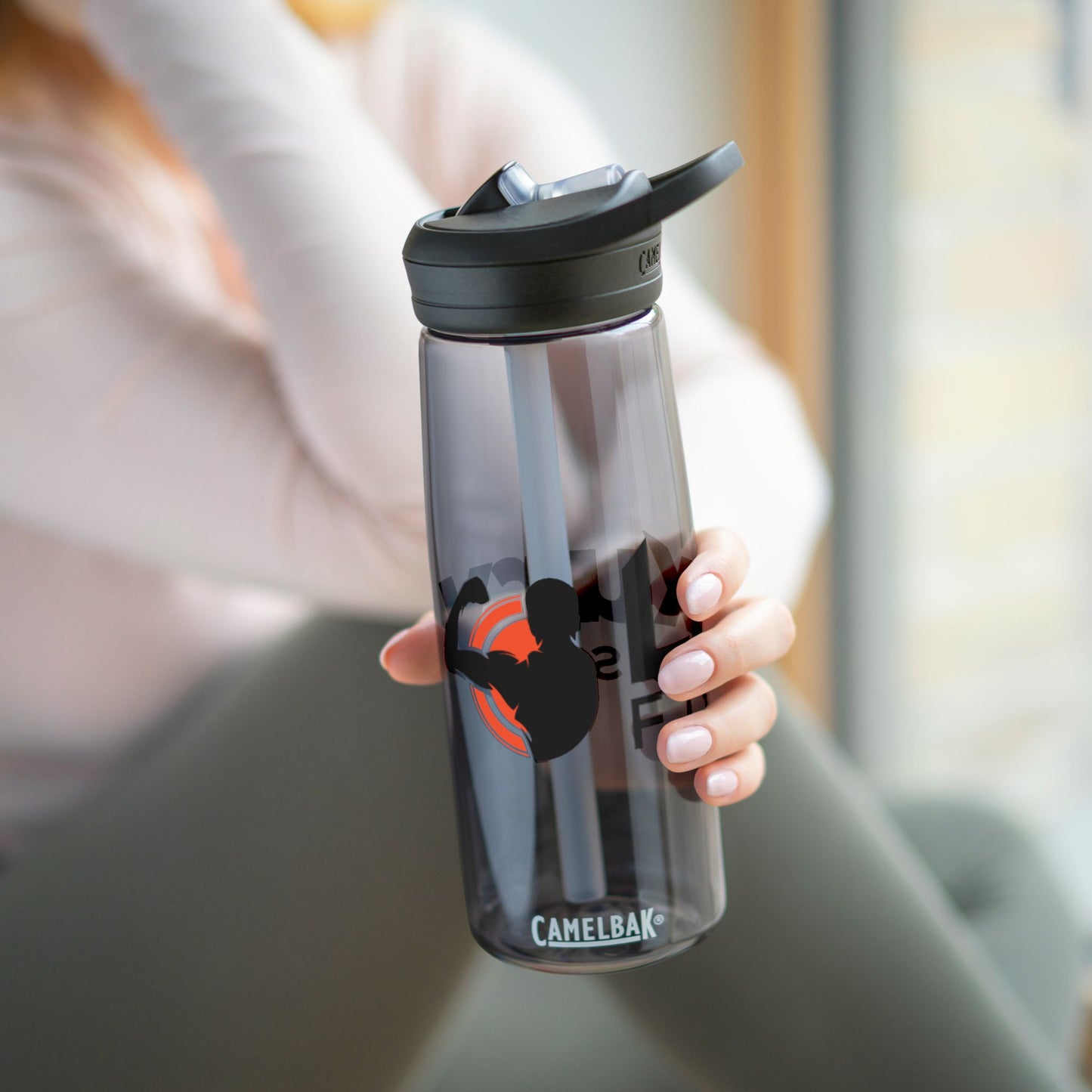 Fitness Tritan Gym Water Bottle with Straw