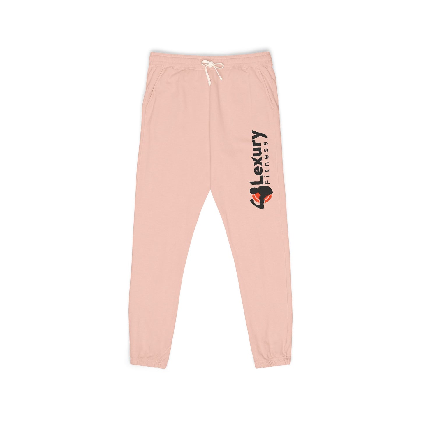 Unisex Drawstring Fleece Sweatpants For Gym