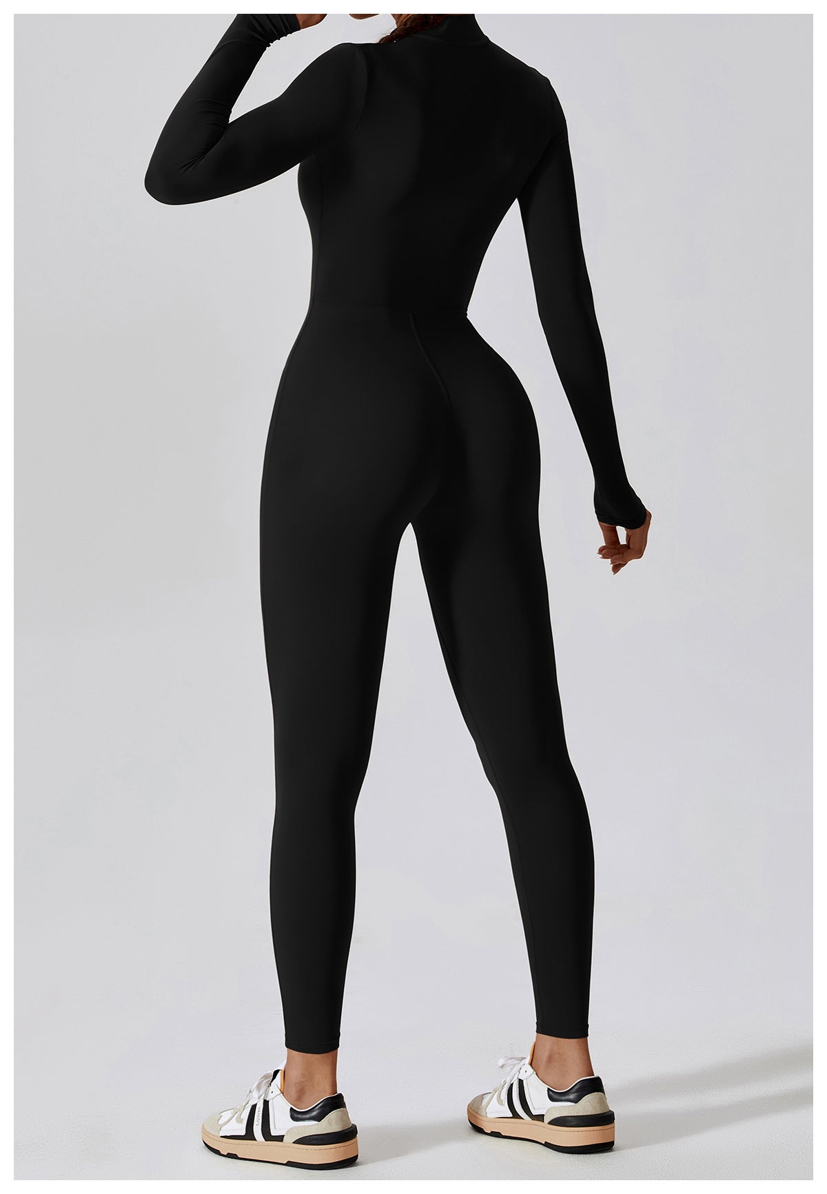Women's Full Cover Long-sleeve Yoga Suit - Lexury Fitness