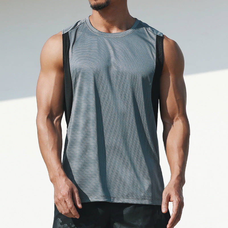Casual Loose Breathable Sleeveless Shirt For Men - Lexury Fitness