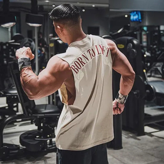 Casual Cotton Sleeveless Breathable Vest - Lexury Fitness