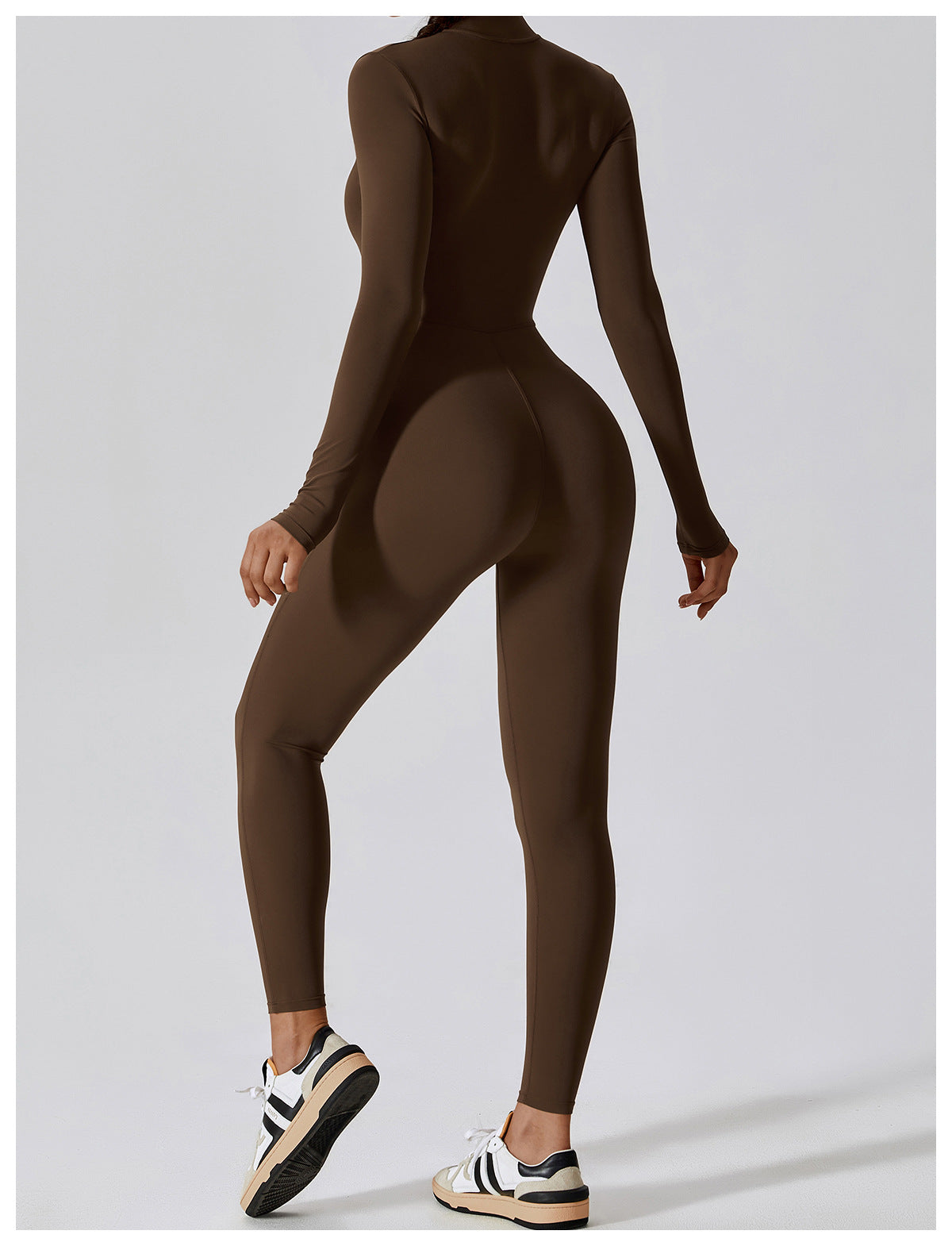 Women's Full Cover Long-sleeve Yoga Suit - Lexury Fitness